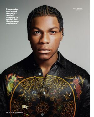 John Boyega Instagram - Loved collaborating with @britishgq  for this !! 
Thank you @dannykasirye for capturing the shots and to @jimfamished for the honest conversation. Out now ! 🙏🏾🙏🏾
