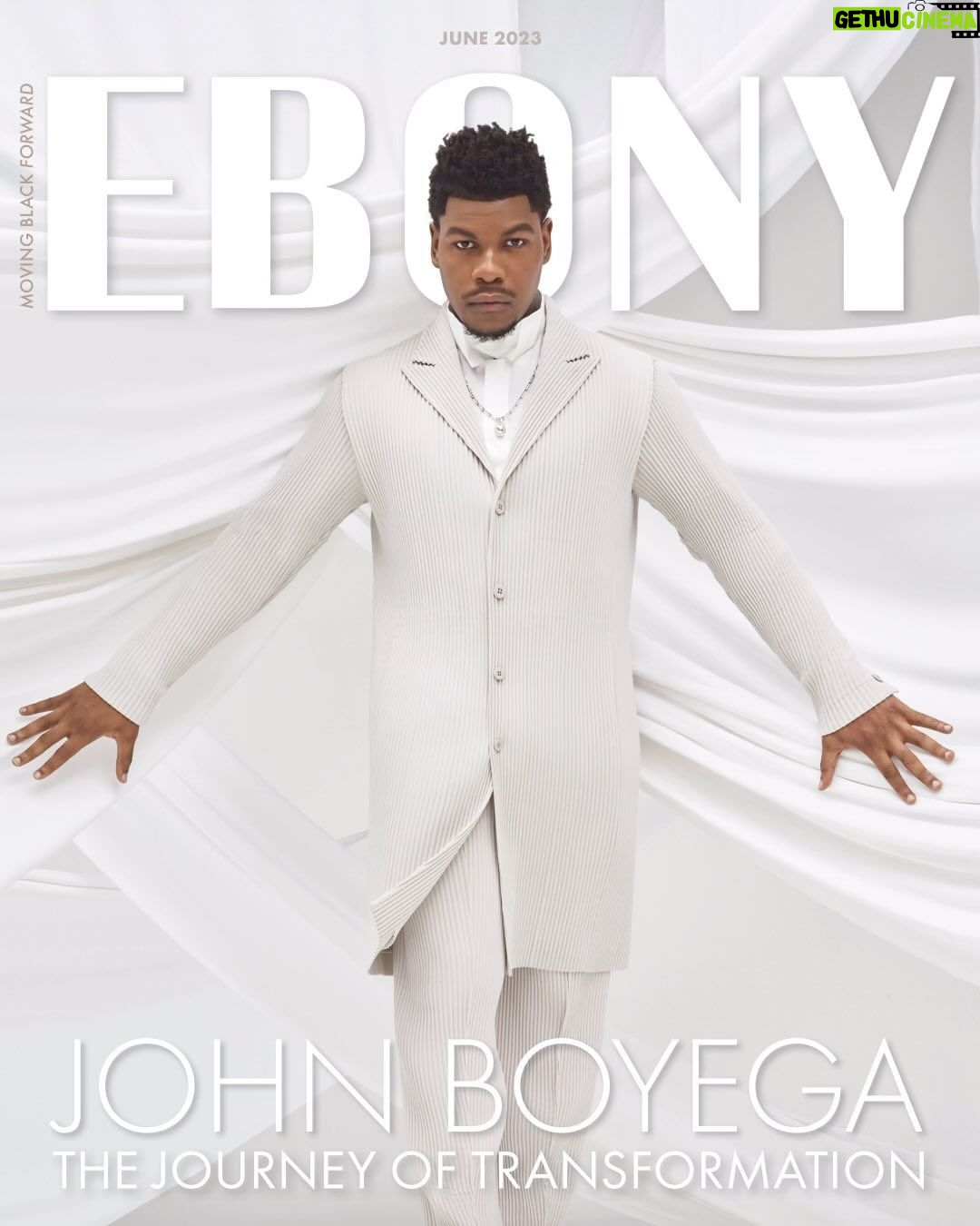 John Boyega Instagram - This British Nigerian star broke barriers as the first Black Stormtrooper in the @StarWars franchise. Last year, he was one of the stars of “The Woman King,” one of the biggest films of 2022. Now he’s gearing up for his ‘sci-fi Blaxploitation’ movie releasing next month on @Netflix, “They Cloned Tyrone.” In a short time, he’s become one of the leaders of the New School, and now he is our second cover star of June! Welcome the one and only, @JohnBoyega! 🔥 Experience our full June cover on EBONY.com or via the link in the bio. #EBONYmag STORY BY @jimfamished EDITOR-IN-CHIEF & SVP, PROGRAMMING @mariellebobo CREATIVE DIRECTOR @inrashidasworld PHOTO DIRECTOR/PHOTOGRAPHER @keithmajor EXECUTIVE PRODUCER @traceysees VIDEO DIRECTION @directoralg VIDEO PRODUCER @princessmbanuzue COVER VIDEO EDIT BY @megamedia STYLIST @jan.quammie GROOMER @paintedbyjeremy BARBER @barberbyblood SET DESIGN @rickramseystylecouncil