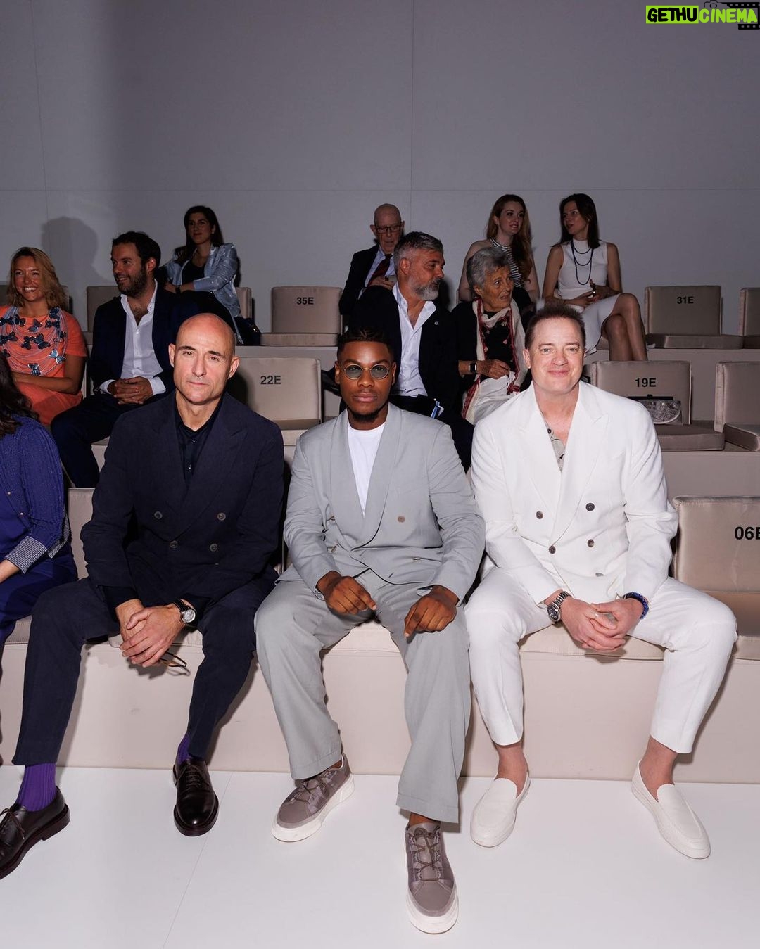 John Boyega Instagram - @giorgioarmani Milan, Italy