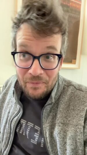 John Green Instagram - Feeling pretty chuffed right now.