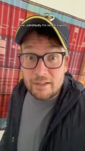 John Green Instagram - Don’t undead the spiders.