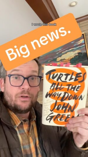 John Green Instagram - BIG NEWS about the Turtles All the Way Down movie. It’s... happening. @streamonmax