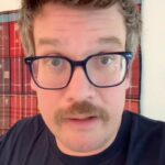 John Green Instagram - A very brief history of Pizzamas. Link in my bio to get this year’s mustachcular stuff. #pizzamas