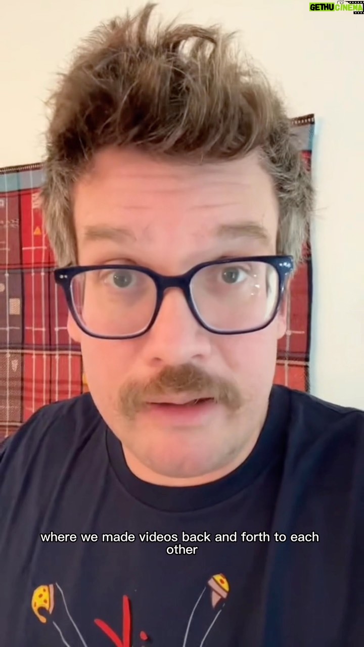 John Green Instagram - A very brief history of Pizzamas. Link in my bio to get this year’s mustachcular stuff. #pizzamas
