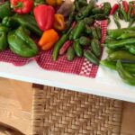 John Green Instagram - Hot sauce day with my mom!! All these peppers are from our garden.🌶