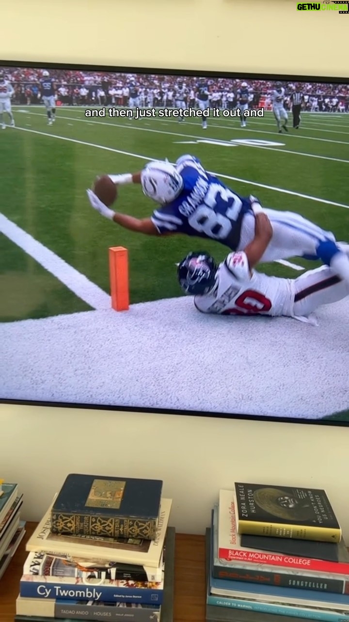 John Green Instagram - Great work @k_granson18! What a way to get your first career NFL touchdown!