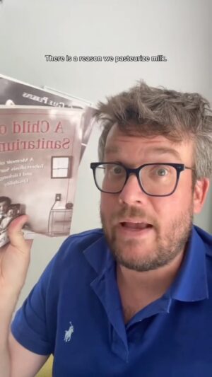 John Green Instagram - There’s a reason you shouldn’t drink raw milk.