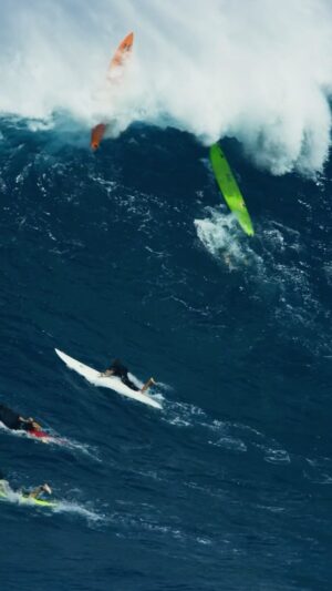 John John Florence Instagram - Big wave surfing is a crazy thing in my mind. I have so much respect for the surfers who chase these waves year round and dedicate their lives to this part of surfing. The progression over the past decade in performance, equipment and the approach to safety has been incredible to follow. 

We have been designing (and re-designing) an Impact Suit @florence_marine_x that I’ve been really stoked with in bigger surf. We just released a video on YouTube with thoughts on all of the above. Link in bio