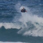 John John Florence Instagram - Fun times at main break this morning with @lukeswanson_ _ 🎥 @erik_knutson_