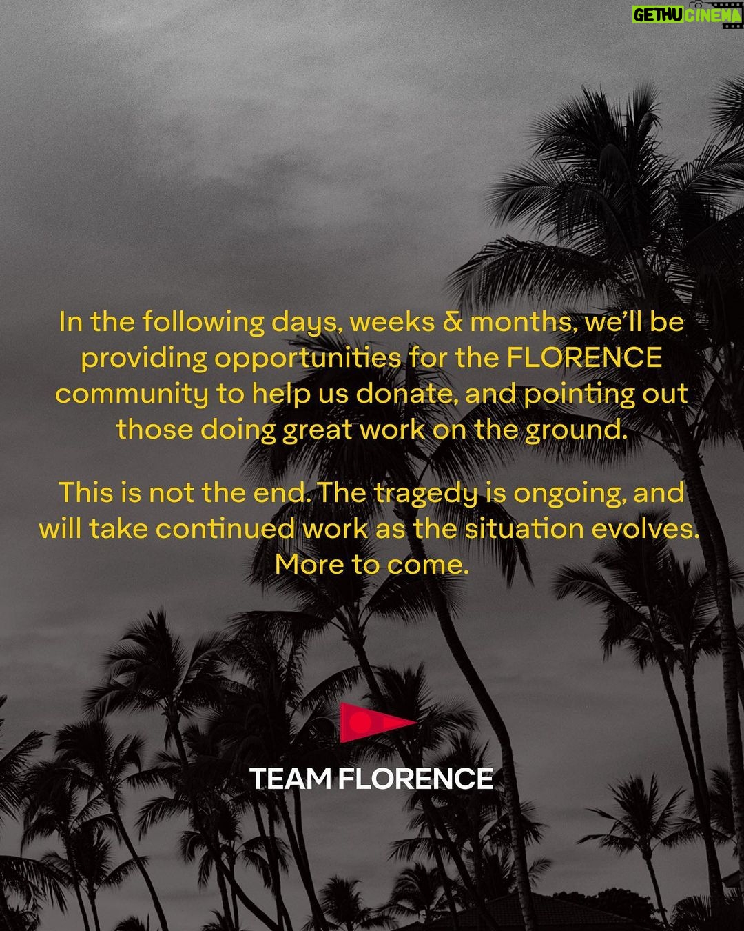 John John Florence Instagram - @hawaiicommunityfoundation // #MauiStrong 🚩 Maui, Hawaii
