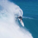 John John Florence Instagram - Equipment @pyzelsurfboards Ghost 6’2 x 18.88 x 2.50 x 29.25 liters @futuresfins signature Med Vapor Core in development @veiasupplies Round Tail Pro pad @florence_marine_x Pro Hawaii Camo + 1.5mm wetsuit jacket Machete 1055 Steel 18”