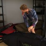 John John Florence Instagram - 1 - Leash test 2- We just launched a video on the @veiasupplies Youtube talking through our process and designs 3 - Basecamp 4- Board bag race in Bells. Maybe next time @lukeswanson_ 5 - Having a pad designed for a rounded pin makes a lot of sense. And I don’t ruin as many scissors