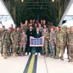John Krasinski Instagram - No words to describe the day we had at Ramstein Air Base in Germany... so thankfully there are photos! Cannot say thank you enough to all the incredible service men and women and their families! Thank you to @theuso for giving us this opportunity and to @realmichaelkelly for, well, everything! A once in a lifetime experience! #JackRyanSeason2 @usotour