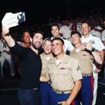 John Krasinski Instagram - An enormous thank you to the @theuso and to each and every service member that came out yesterday! What an incredible honor!