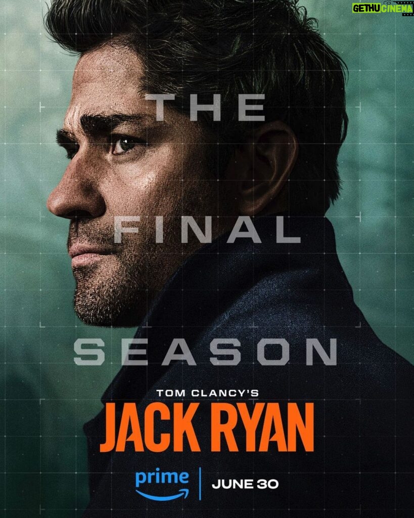 John Krasinski Instagram - Alright, here we go! Jack Ryan the final season begins June 30! On @PrimeVideo