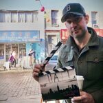 John Krasinski Instagram - Requisite photo of slate on day 1… this time with a twist! So honored to be there day 1 of @aquietplacemovie DAY ONE with the maestro Michael Sarnoski and legendary @lupitanyongo Cannot wait to see what magic they conjure in this one!