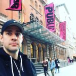 John Krasinski Instagram - My first public theatre performance ever is tonight! I'm not nervous.... Do I look nervous?? #DryPowder #ThePublicTheatre