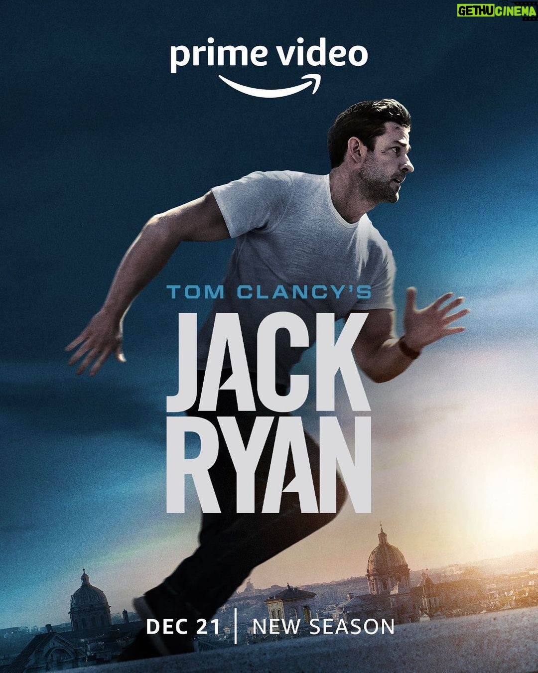 John Krasinski Instagram - New season 3 trailer tomorrow! @jackryanpv