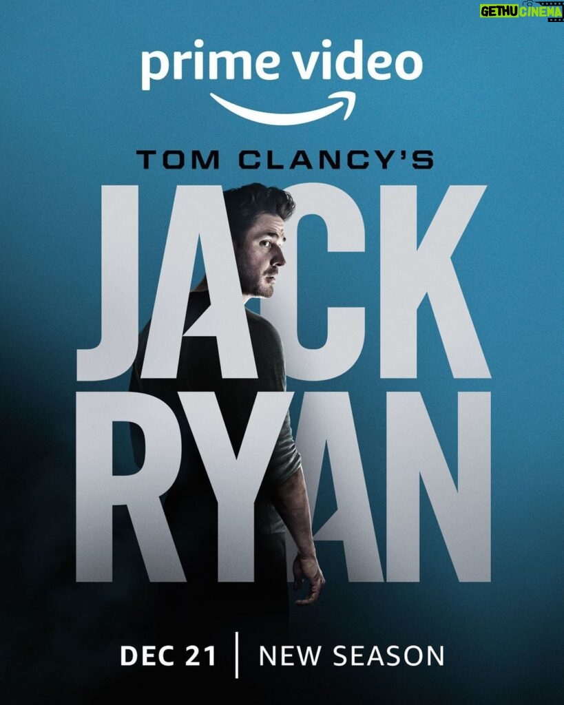 John Krasinski Instagram - It’s time! Jack Ryan finally returns on December 21! Here we go! @primevideo @JackRyanPV