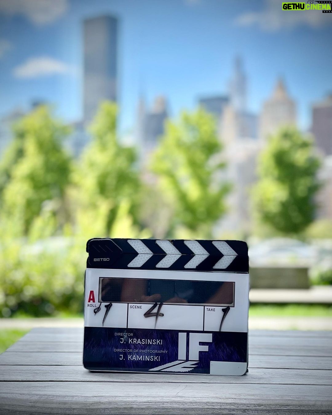 John Krasinski Instagram - Beautiful day to kickoff a movie! #IF