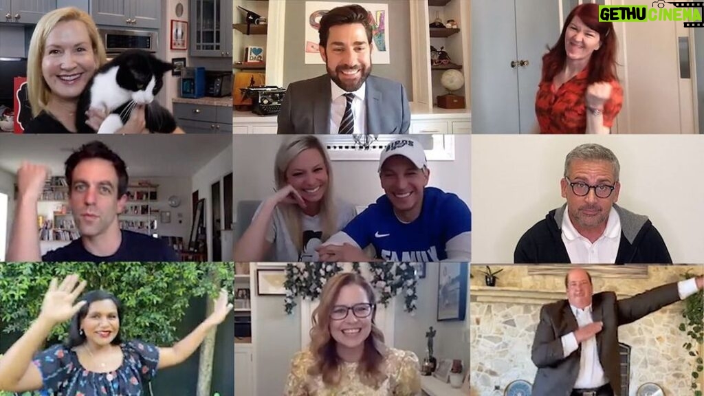 John Krasinski Instagram - Well... literally no words for this episode of @somegoodnews ! Once in a lifetime kind of stuff thanks to all my incredible guests #emmastome @zacbrownband @jennafischer and THE CAST OF THE OFFICE!!! Thank you thank you thank you! Link to full episode in bio!