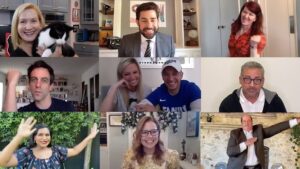 John Krasinski Instagram - Well... literally no words for this episode of @somegoodnews !  Once in a lifetime kind of stuff thanks to all my incredible guests #emmastome @zacbrownband @jennafischer and THE CAST OF THE OFFICE!!! Thank you thank you thank you!
Link to full episode in bio!