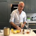 John Krasinski Instagram - On this week's episode of @somegoodnews, I brought my friends @marthastewart48 , @GuyFieri, @DavidChang, and #StanleyTucci to help me make some of YOUR famous recipes. Want to see what they made? Watch the full episode in my link in bio!