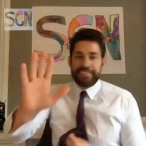 John Krasinski Instagram - Episode 2 of @somegoodnews ! BAM! 
Link to full show in bio!