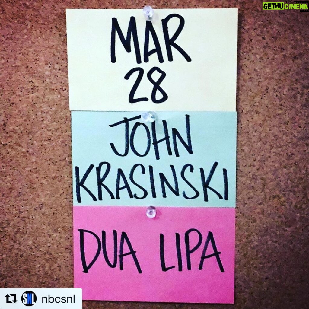John Krasinski Instagram - Life...made. Mar 28 #SNL !!!!