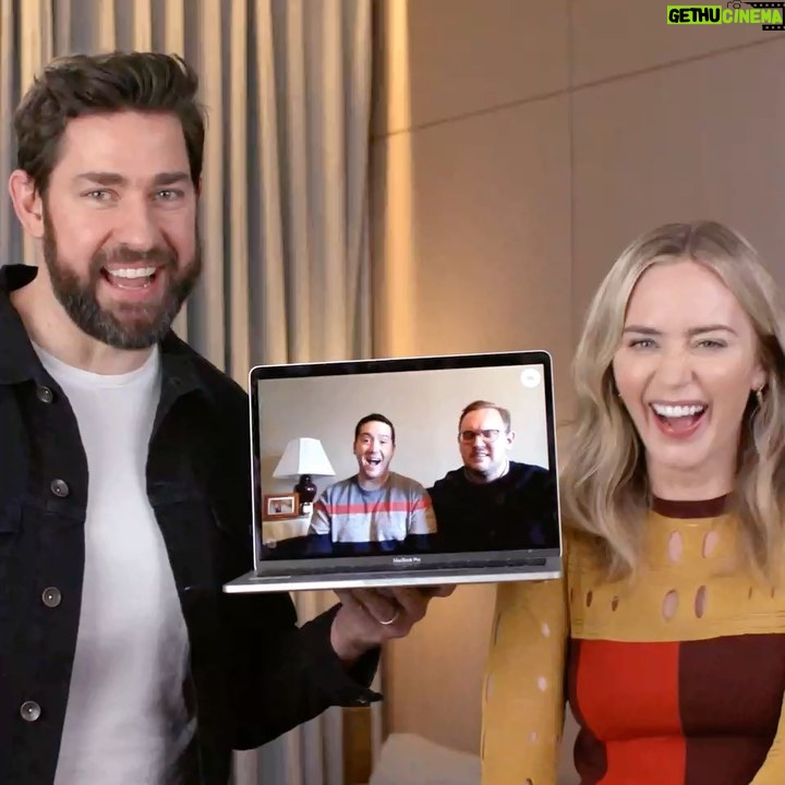 John Krasinski Instagram - This is your LAST CHANCE to join me and Emily on a double date at the premiere of A Quiet Place Part II! It’ll be the best double date of your life—seriously. Support Family Reach and ENTER through our bio link or at omaze.com/doubledate @familyreach @omaze #omaze
