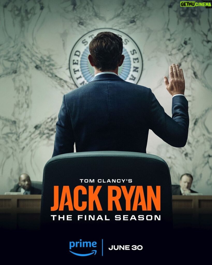John Krasinski Instagram - It all begins tomorrow! Jack Ryan Final Season!