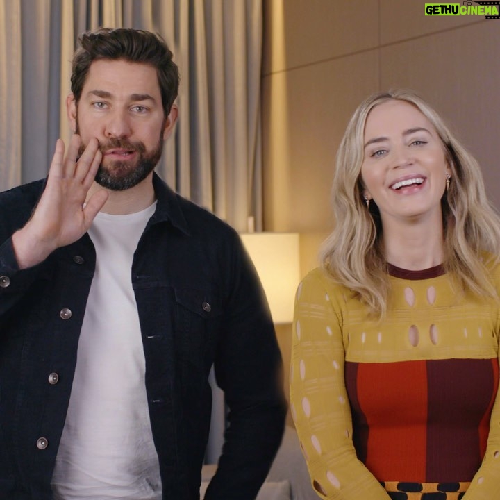 John Krasinski Instagram - Ok, who wants to go on a double date with me and Emily!? Yup! You can be our guest to the premiere of our film A Quiet Place Part II !!! Not only that, but when you enter to win you'll be supporting the incredible work of Family Reach this World Cancer Day! ENTER to win through my bio link or at http://omaze.com/doubledate #omaze @omaze