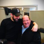 John Krasinski Instagram - ‪Lovely to spend some time with this gentleman today. ‬