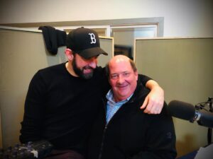 John Krasinski Instagram - ‪Lovely to spend some time with this gentleman today. ‬
