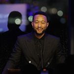 John Legend Instagram - Deeply honored to receive The Rebel Award at the 2024 @greencarpetfashionawards and to be introduced by the incredible @shakasenghor. His story of transformation and resilience inspired me to sing and reaffirms why we must continue to listen to each other and work with unwavering commitment towards a more loving and just world. Thank you, Shaka, and thank you to the GCFA. Let's keep making waves for change.