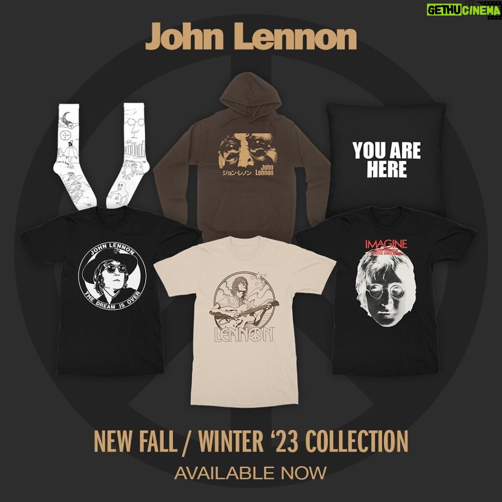 John Lennon Instagram - JOHN LENNON STORE. NEW FALL/WINTER COLLECTION. Available Now → https://store.johnlennon.com. Let us know what you like in the comments.