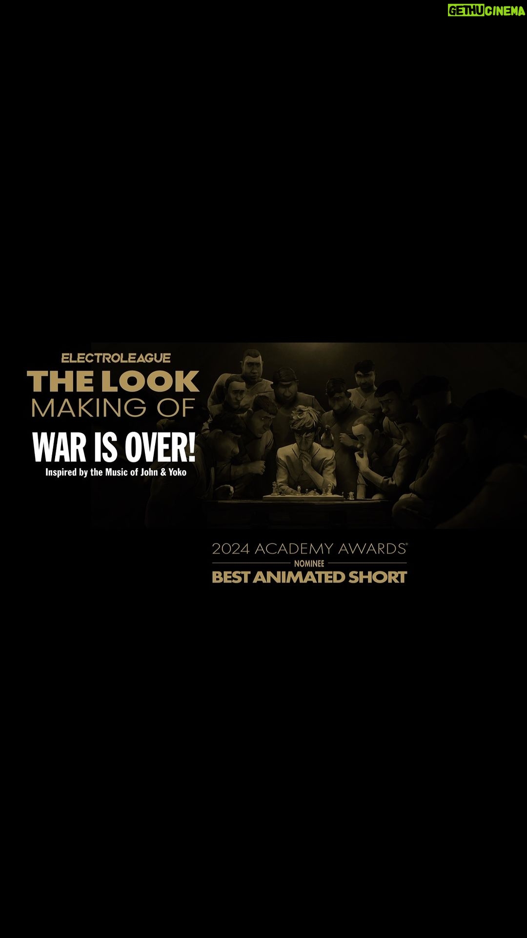 John Lennon Instagram - WAR IS OVER! Inspired by the Music of John & Yoko - Making of - THE LOOK We hope you enjoy this behind the scenes featurette on ‘THE LOOK’ from production studio @electroleague.ig Join Director/Writer Dave Mullins, Production Designer Zac Retz, Character Designer Max Narciso, Visual Effects Supervisor (Wētā FX) Keith Miller and Supervising and Lead Colorist David Cole, as they discuss the look and visual style of the film. Annie Award winner for Best Short Subject and Nominated for Best Animated Short at the 96th Academy® Awards. #WARISOVER → warisover.com #Animation #ShortFilm #FYC #Oscars2024