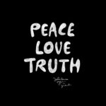 John Lennon Instagram - PEACE LOVE TRUTH posters in-store now
