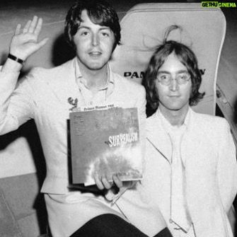 John Lennon Instagram - 16 May 1968 Heathrow Airport