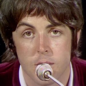 John Lennon Instagram - HEY JUDE.
'Hey Jude' is Paul's. It's one of his masterpieces. He said it was written about Julian, my child. He knew I was splitting with Cyn and leaving Julian then. He was driving to visit me or Julian. I think it was just to see Julian to say 'hi' to him, because he'd been like an uncle, you know, he was always good with kids. And he came up with 'Hey Jude'. 

But I always heard it as a song to me. If you think about it, Yoko's just come into the picture, he's saying 'Hey Jude / Hey John'. I mean, so I'm sounding like one of those fans that's writing things into it. But you can hear it as a song to me. Although it's also a song about him and Franny Schwartz at the time, too. 

But you hear the lines 'on your shoulder' and all those things I always took personally because I was the one with a chip on my shoulder. And 'go out and get her' and forget everything else. So subconsciously I take it that he was saying, 'go ahead'. On a conscious level he didn't want me to go ahead. Subconsciously the angel in him was saying, 'bless you.' The devil in him didn't like it at all because he didn't want to lose his partner. 

Hey Jude don't make it bad
Take a sad song and make it better
Remember to let her into your heart
Then you can start to make it better

Hey Jude don't be afraid
You were made to go out and get her
The minute you let her under your skin
Then you begin to make it better

And anytime you feel the pain hey Jude refrain
Don't carry the world upon your shoulders
For well you know that it's a fool who plays it cool
By making his world a little colder

Hey Jude don't let me down
You have found her now go and get her
Remember to let her into your heart
Then you can start to make it better

So let it out and let it in hey Jude begin
You're waiting for someone to perform with
And don't you know that it's just you
Hey Jude, you'll do
The movement you need is on your shoulder

Hey Jude, don't make it bad
Take a sad song and make it better
Remember to let her under your skin
Then you'll begin to make it better
Better better better better better oh

Na na na na na na na, na na na na
Hey Jude