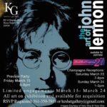 John Lennon Instagram - THE ART OF JOHN LENNON Keshet Gallery, 8214 Glades Rd, Boca Raton, FL 33434, USA, 15-24 March 2024. https://www.keshetgallery.com @keshetgallery