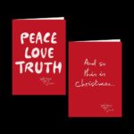John Lennon Instagram – PEACE LOVE TRUTH 
Greeting cards instore now → store.johnlennon.com