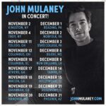 John Mulaney Instagram – JUST ANNOUNCED – John Mulaney: In Concert! 

Get presale tickets on Wednesday, 9/27 at 10am local, password = COMEDY

Tickets go on sale Friday, 9/29 at 10am local.