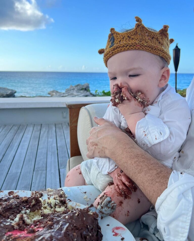 John Mulaney Instagram - My #1 buddy is now #1 years old. Every day of his life we have fed him a full chocolate cake. I love you Malc. You aced your first year. The Birthday One
