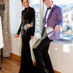 John Mulaney Instagram - Thanks @paulsmithdesign for this tux and these shoes. And thanks @mjonf for making me look decent and upstanding. I have no idea where Olivia got her dress. Los Angeles, California