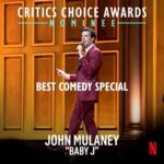 John Mulaney Instagram - This made my day. Thanks @criticschoice.