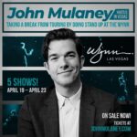 John Mulaney Instagram - Taking a break from touring by doing standup at the @wynnlasvegas Buy tickets on my personal website.