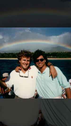 John Stamos Instagram - Happy birthday to my brother. You are a gift in my life! Love you always @dcoulier