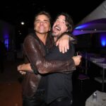 John Stamos Instagram - Hanging with my old buddy, Dave Grohl. Epic day. Crowd was wild. Thank you for having us @seahearnow! @hurleyhurley - your 📸work is stunning ! Check him out. Also old pal, @kevinmazur. LOVE @talldaddy90210 and @gibsonguitar - best tubs, @ludwigdrumshq Asbury Park Beach NJ