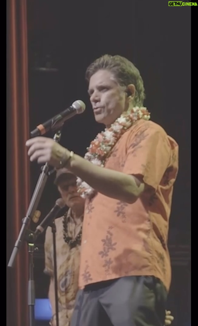 John Stamos Instagram - ROCK-A-HULA in Honolulu w/ @thebeachboys. 2 sold out nights at the gorgeous @hawaiitheatre Thank you beautiful Hawaii - hopefully see you soon. XO